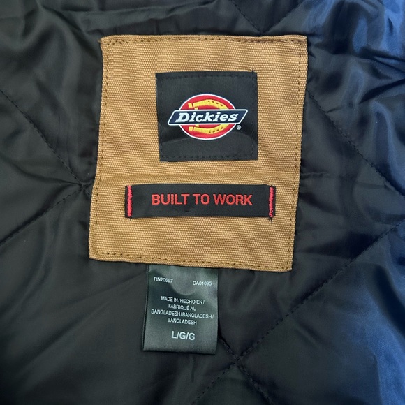 Men’s Dickies hooded shirt jacket - Picture 4 of 5